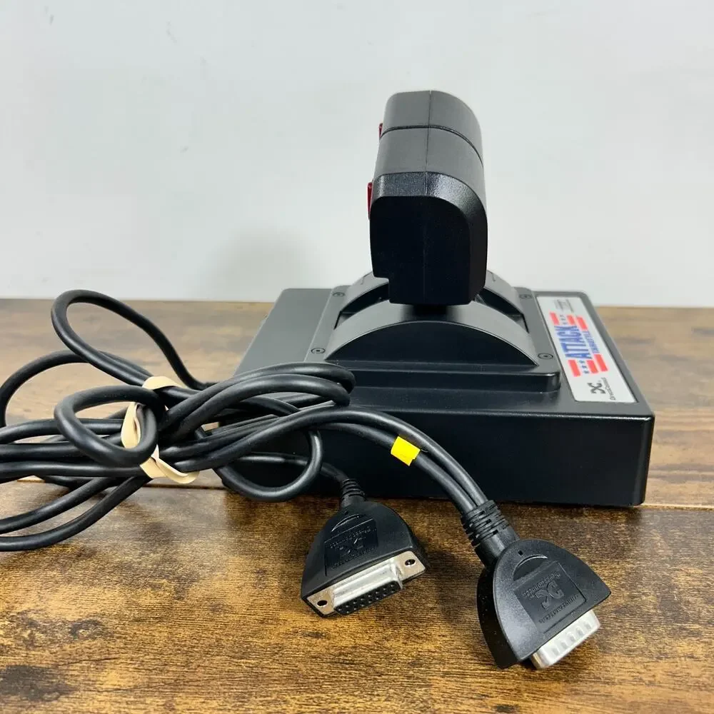 Vintage Flight Control Thrustmaster Attack Throttle Digital Game